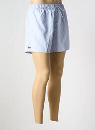 Short de bain fermeture liens à nouer bleu LACOSTE homme