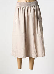 Jupe mi-longue beige NEW BALANCE pour femme seconde vue