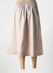 Jupe mi-longue beige NEW BALANCE pour femme seconde vue