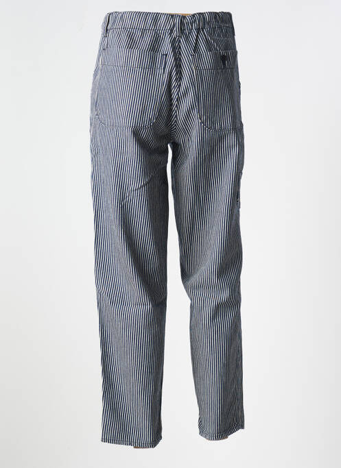 Pantalon droit bleu LEON & HARPER pour femme