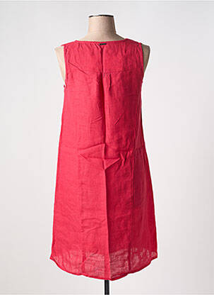 Robe courte coupe évasée fines bretelles rouge AGATHE & LOUISE femme