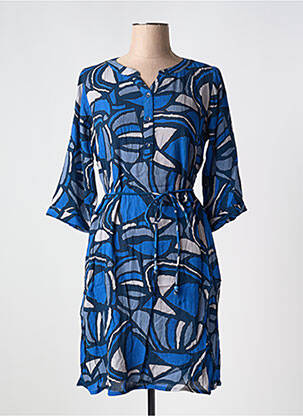 Robe courte bleu AGATHE & LOUISE pour femme