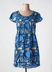 Robe courte bleu AGATHE & LOUISE pour femme seconde vue