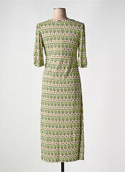 Robe mi-longue vert AGATHE & LOUISE pour femme seconde vue