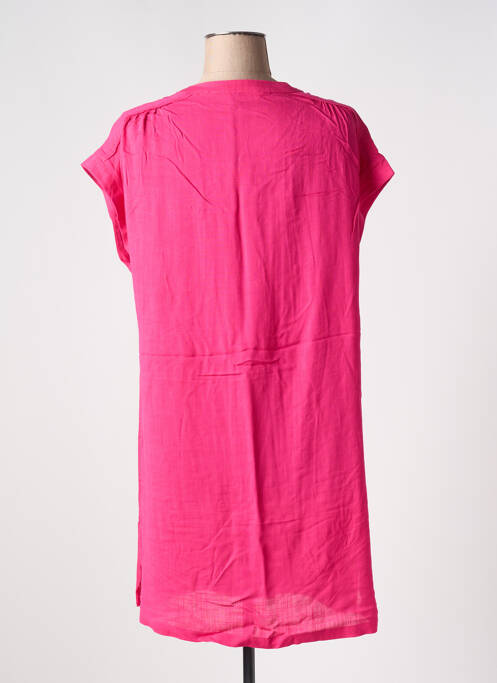 Robe courte rose ÉTYMOLOGIE pour femme