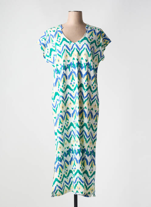 Robe longue blanc ÉTYMOLOGIE pour femme