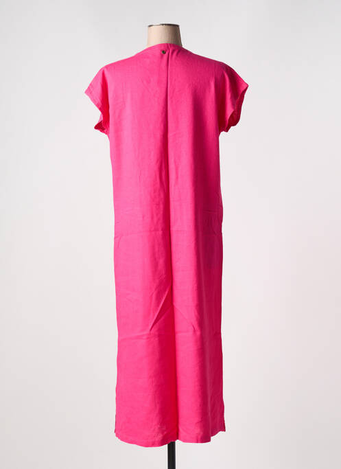 Robe longue rose ÉTYMOLOGIE pour femme