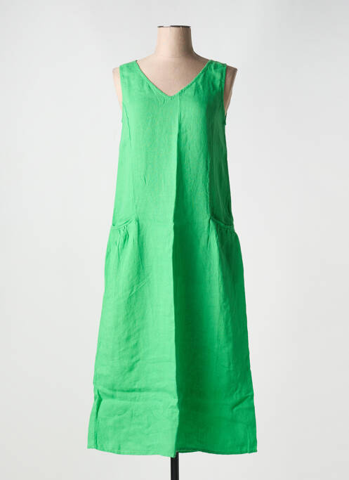 Robe longue vert AGATHE & LOUISE pour femme