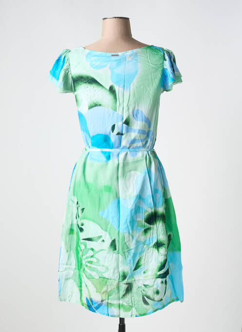 Robe mi-longue bleu AGATHE & LOUISE pour femme