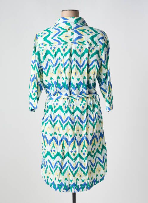 Robe mi-longue bleu ÉTYMOLOGIE pour femme