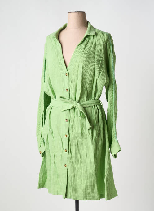 Robe mi-longue vert LEE COOPER pour femme