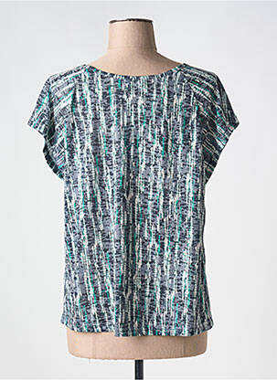 Top imprimé fantaisie manches courtes gris ÉTYMOLOGIE femme