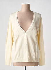 Gilet manches longues beige ÉTYMOLOGIE pour femme seconde vue