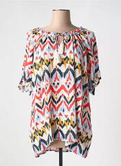 Tunique manches courtes rouge ÉTYMOLOGIE pour femme seconde vue