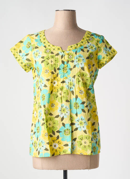 Blouse jaune AGATHE & LOUISE pour femme