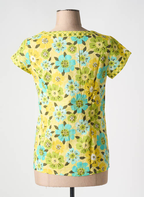 Blouse jaune AGATHE & LOUISE pour femme