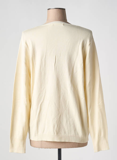 Gilet manches longues beige ÉTYMOLOGIE pour femme