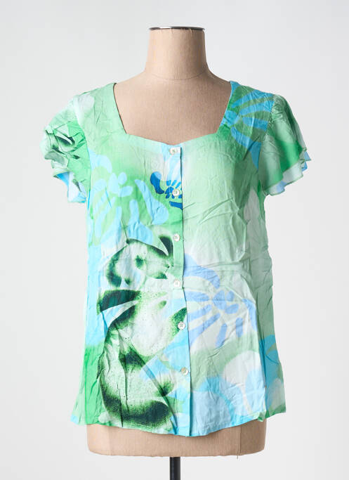 Chemisier bleu AGATHE & LOUISE pour femme