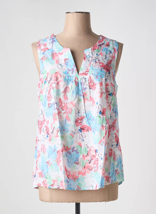 Top bleu AGATHE & LOUISE pour femme