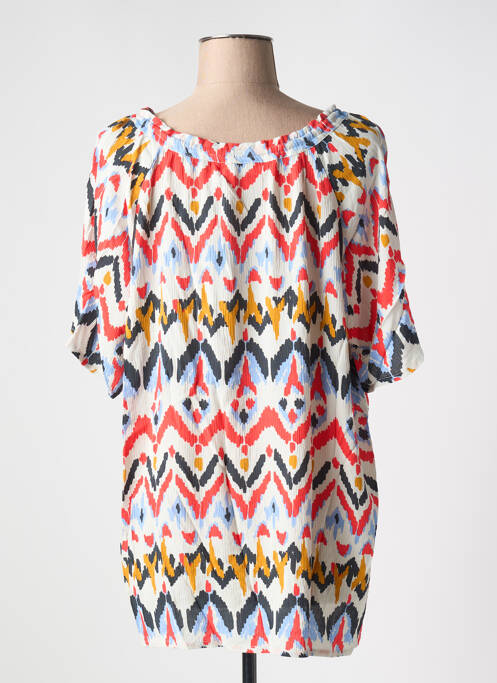 Tunique manches courtes rouge ÉTYMOLOGIE pour femme