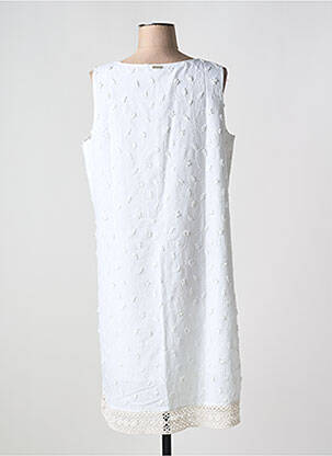 Robe mi-longue sans manche sans manche blanc AGATHE & LOUISE femme
