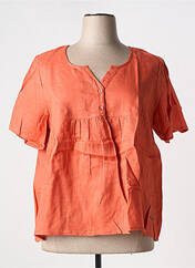 Blouse orange AGATHE & LOUISE pour femme seconde vue