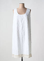 Robe mi-longue blanc AGATHE & LOUISE pour femme seconde vue