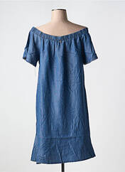 Robe mi-longue bleu JUS D'ORANGE pour femme seconde vue