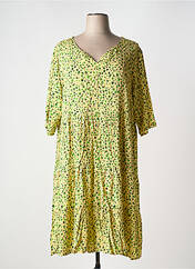Robe mi-longue jaune AGATHE & LOUISE pour femme seconde vue