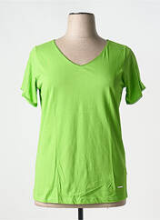 T-shirt vert AGATHE & LOUISE pour femme seconde vue