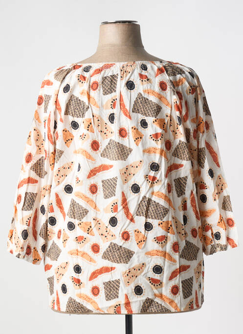 Blouse beige AGATHE & LOUISE pour femme