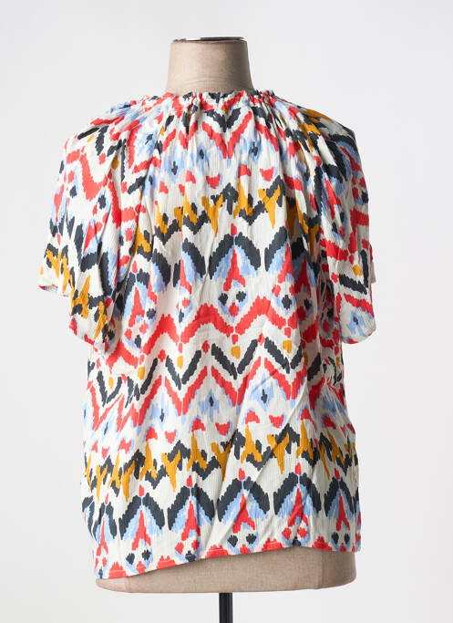 Blouse blanc ÉTYMOLOGIE pour femme