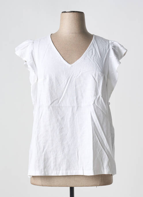 Blouse blanc ÉTYMOLOGIE pour femme