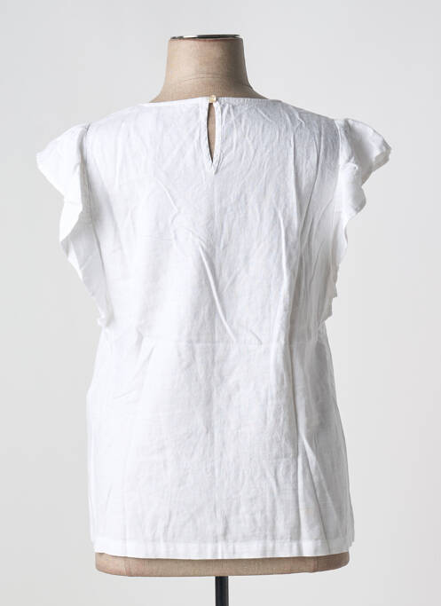 Blouse blanc ÉTYMOLOGIE pour femme