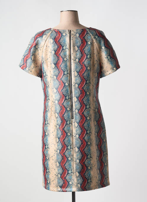 Robe mi-longue beige JUS D'ORANGE pour femme