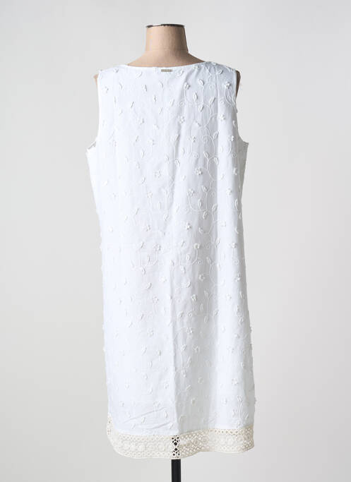 Robe mi-longue blanc AGATHE & LOUISE femme