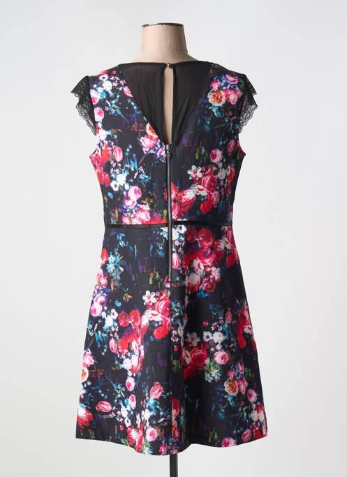 Robe mi-longue noir JUS D'ORANGE femme