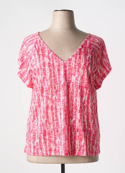 T-shirt rose ÉTYMOLOGIE pour femme