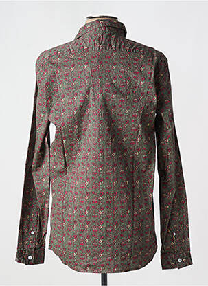 Chemise manches longues poches vert LEE COOPER homme