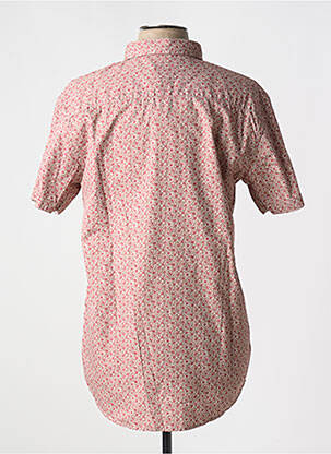 Chemise manches courtes imprimé fantaisie rouge OXBOW homme