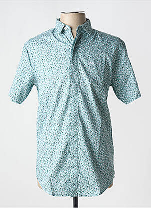 Chemise manches courtes imprimé fantaisie vert LEE COOPER homme