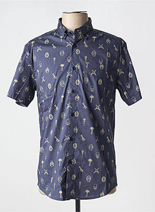 Chemise manches courtes poches bleu LEE COOPER homme