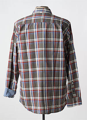 Chemise manches longues poches gris BLACKS LEGEND homme