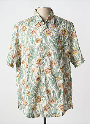 Chemise manches courtes coupe droite vert LEE COOPER homme