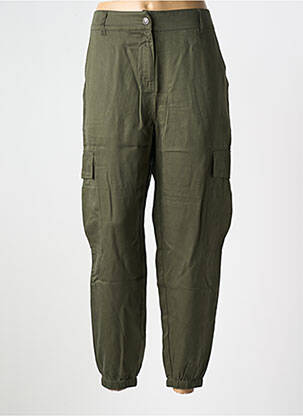 Pantalon cargo taille haute taille haute vert LEE COOPER femme
