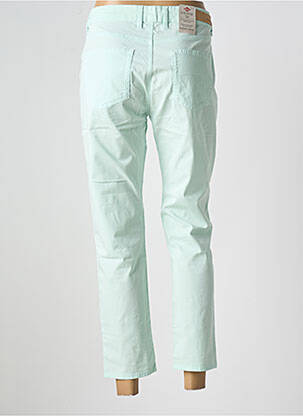 Pantalon 7/8 tissage popeline taille normale vert LEE COOPER femme