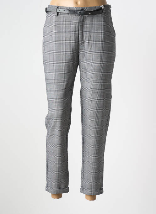 Pantalon 7/8 taille à pinces taille normale gris LEE COOPER femme