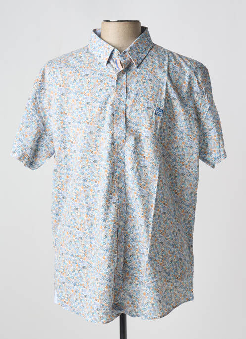 Chemise manches courtes bleu BLACKS LEGEND pour homme