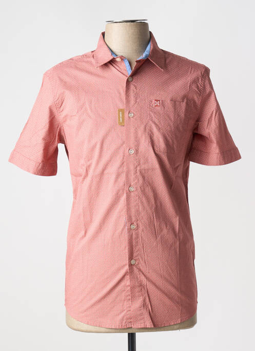 Chemise manches courtes orange OXBOW pour homme