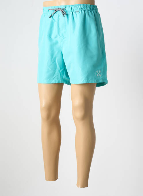 Short de bain bleu OXBOW pour homme